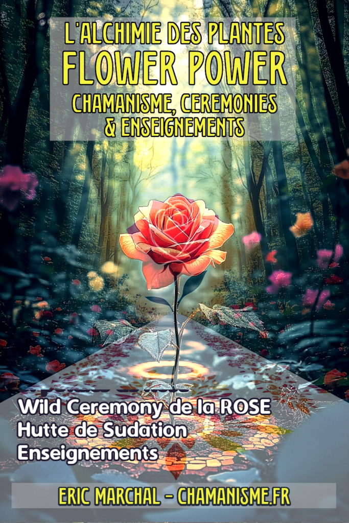 Flower Power Ceremonie Roses Chamanisme